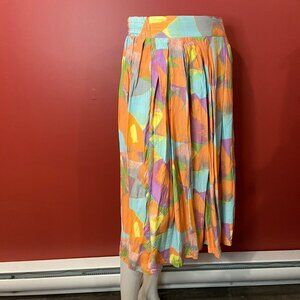 Katies Women's Colorful MIdi Skirt - Size 8